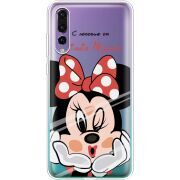 Прозрачный чехол Uprint Huawei P20 Pro Lady M