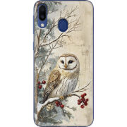 Чехол Uprint Samsung M205 Galaxy M20 Christmas Owl