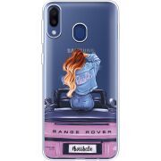 Прозрачный чехол Uprint Samsung M205 Galaxy M20 Boss Babe