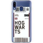 Прозрачный чехол Uprint Samsung M205 Galaxy M20 Ticket Hogwarts