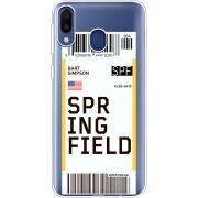 Прозрачный чехол Uprint Samsung M205 Galaxy M20 Ticket Springfield