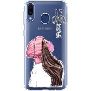 Прозрачный чехол Uprint Samsung M205 Galaxy M20 It's Gonna Be OK