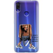 Прозрачный чехол Uprint Xiaomi Redmi Note 7 Motivation