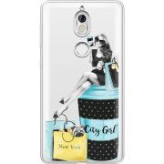 Прозрачный чехол Uprint Nokia 7 City Girl